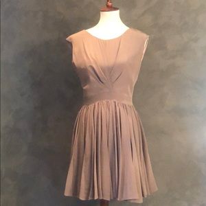 Paper Crown Silk, cap sleeve dress